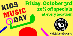 A special in-store only halloween event at each ted brown music location.