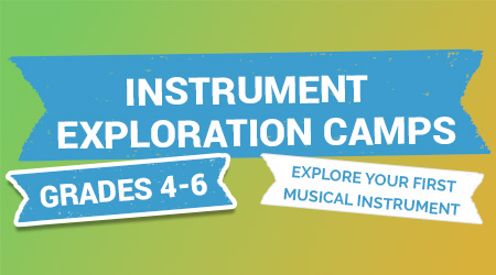 Learn more about the Ted Brown Music Outreach program's summer instrument exploration camps.