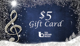 Five Dollar Gift Card Front