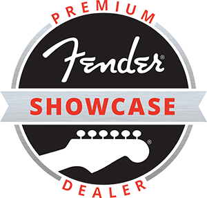 fender premium showcase dealer logo