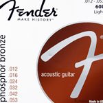 Fender Strings Guitar Phos/Bronze Ball End Light 073-0060-403