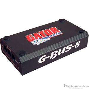 Gator Effect Pedal Board Power Supply G-BUS-8-US
