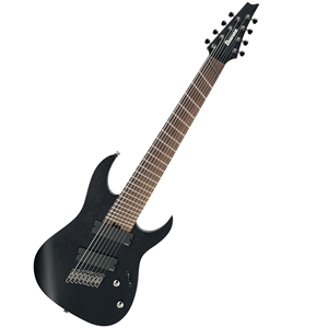 Ibanez RG Iron Label RGIM8MH 8-String Electric Guitar - Weathered Black Finish