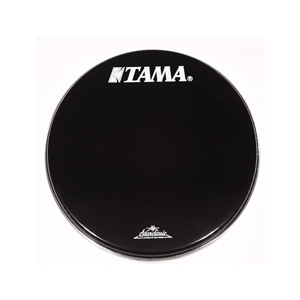 Tama BK22BMTT StarClassic Drum Head, Black with White Logo - 22" Inches