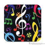 Aim Gifts Coaster Music Symbols Square 29844