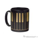 Aim Gifts Mug Keyboard Black/Gold 1812