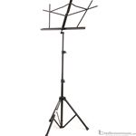 On-Stage SM7122BB Black Compact Folding Music Stand with Bag