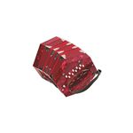 Concertina Trinity Anglo 20 Button Red Pearloid