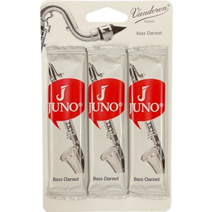 Juno JCR31 3-Pack Bass Clarinet Reeds