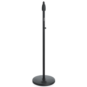Gator Frameworks Standard Microphone Stand with 10" Round Base