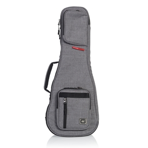 Gator Transit Series Bag For Concert Ukulele - Grey