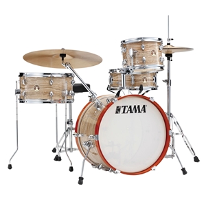 Tama Club-JAM LJK48S 4-piece Shell Pack + Snare Drum - Cream Marble Wrap Finish