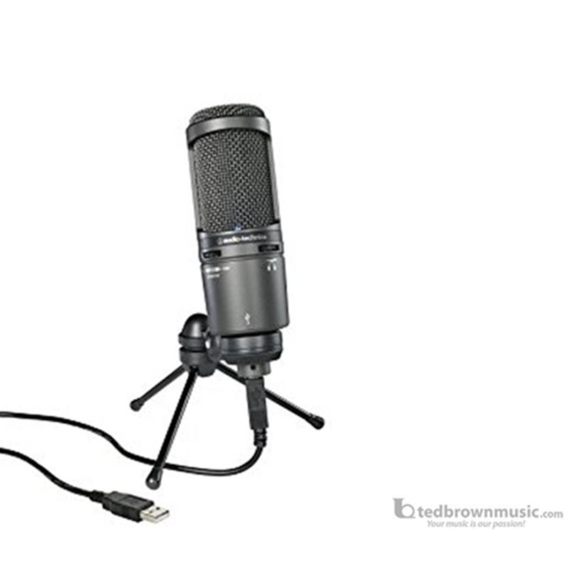 Audio Technica AT2020USB+ Studio Condenser USB Microphone