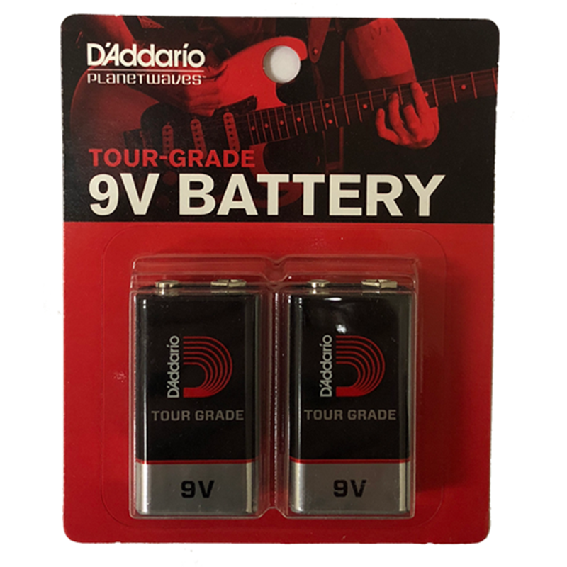 D'ADDARIO PW-9V-02 Batteria