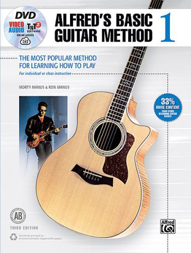 Alfred's Basic Guitar Method 1 (3rd Edition) [Guitar] Book/Online Video/Audio/Software