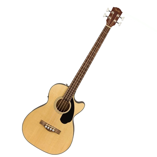 Fender CB-60SCE Acoustic Electric Bass With Solid Top Cutaway and Electronics