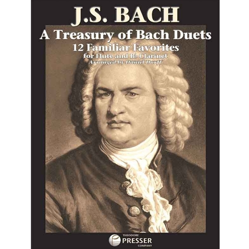 A Treasury of Bach Duets for Flute and Bb Clarinet