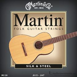 Acoustic Guitar Strings Martin Traditional Silk & Steel 11.5-47