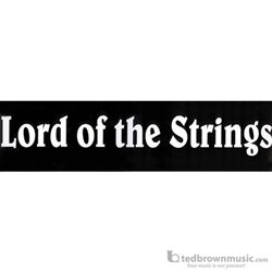 Music Treasures Bumper Sticker "Lord of the Strings" 331203