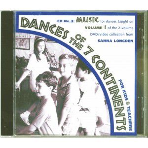 Dances of the Seven Continents #1 CD Music for DVD 6