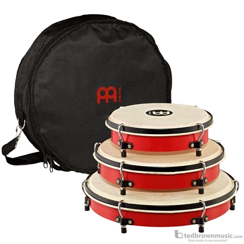 Meinl Hand Drum Set Tunable With Bag 8-10-12" PL-SET