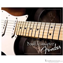 Fender Sign Collectible "Built to Inspire" Tin