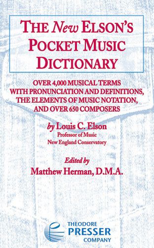 New Elson's Pocket Music Dictionary
