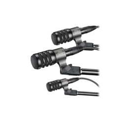 Audio Technica ATM230PK 3-Pack of Hypercardioid Dynamic Instrument Microphones