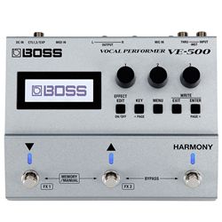 Boss VE-500 Vocal Processor Effect Pedal