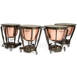 Majestic MP04A Set of 4 Symphonic Series Copper Timpani