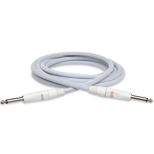 Hosa Limited Edition Pro Guitar Cable - Limited Edition White, 10 ft