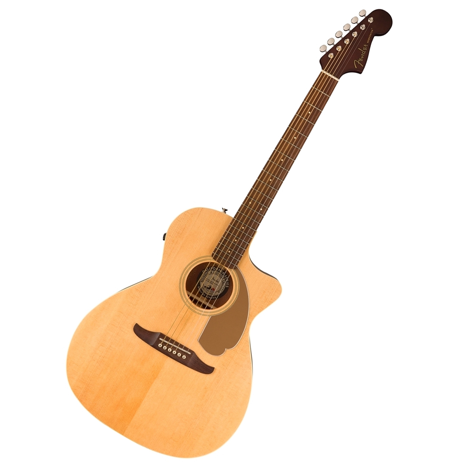 Fender Newporter Player Cutaway Acoustic Electric Guitar