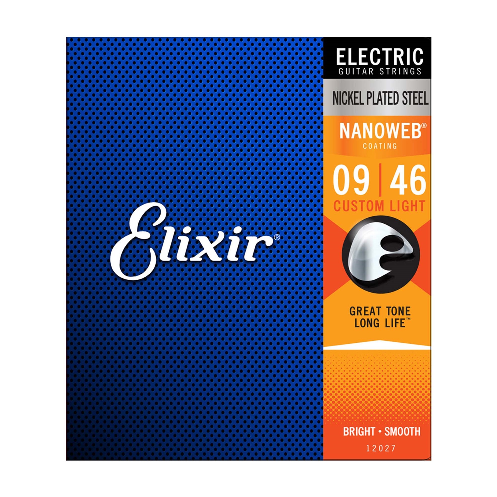 Elixir Custom Light 09-46 Nanoweb Electric Guitar String Se