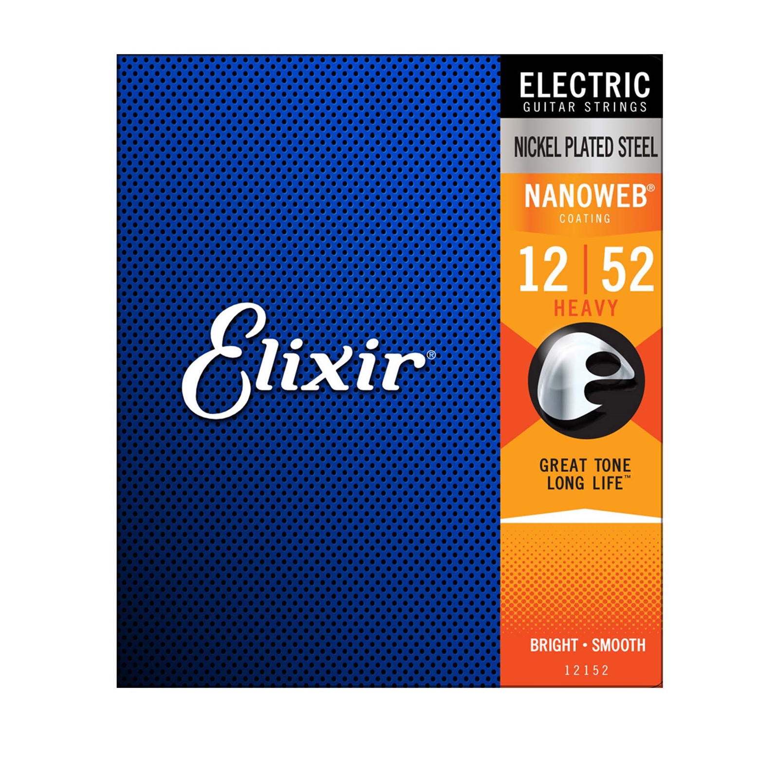 Elixir 12-52 Gauge Nanoweb Electric Guitar String Set