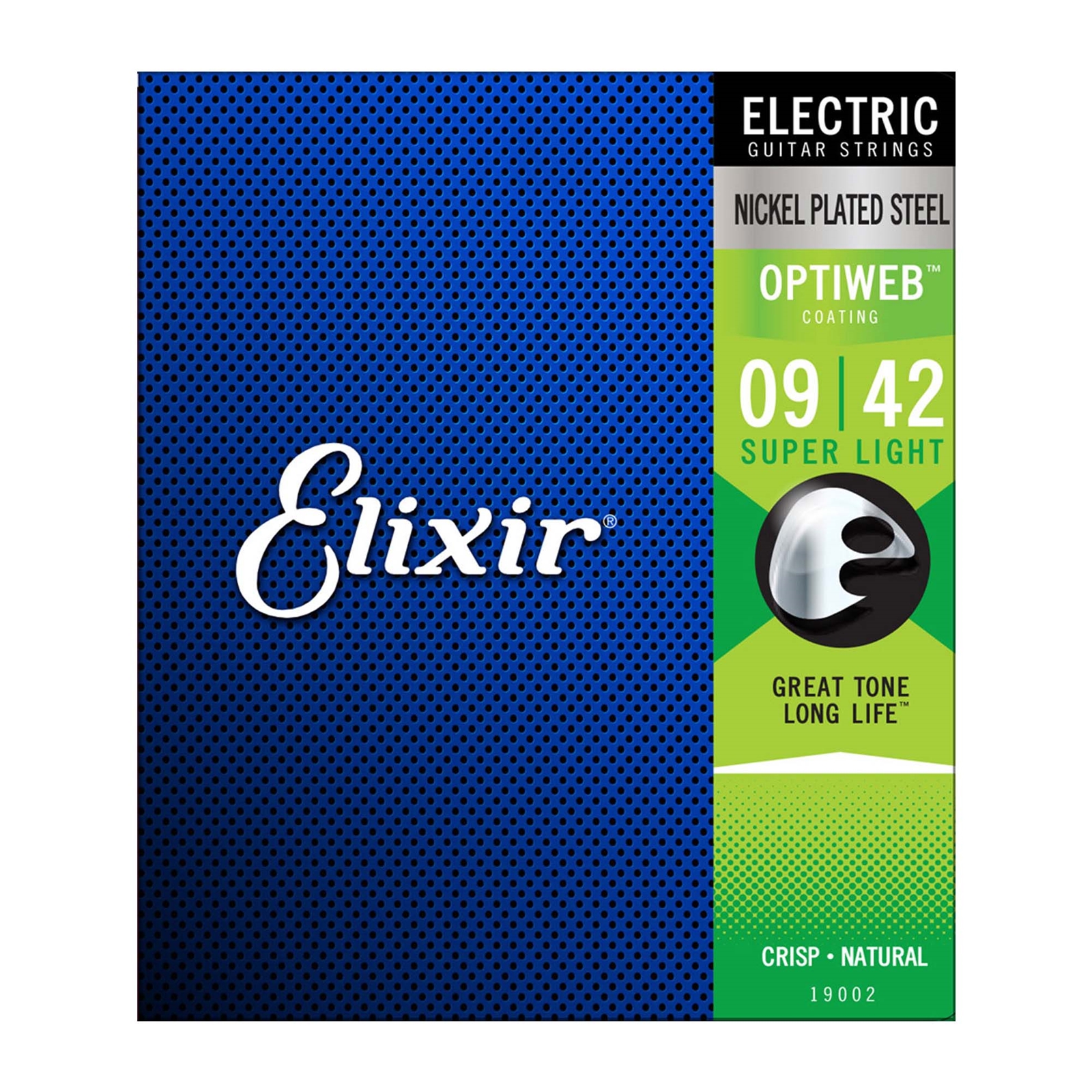 Elixir 09-42 Super Light Optiweb Electric Guitar String Set