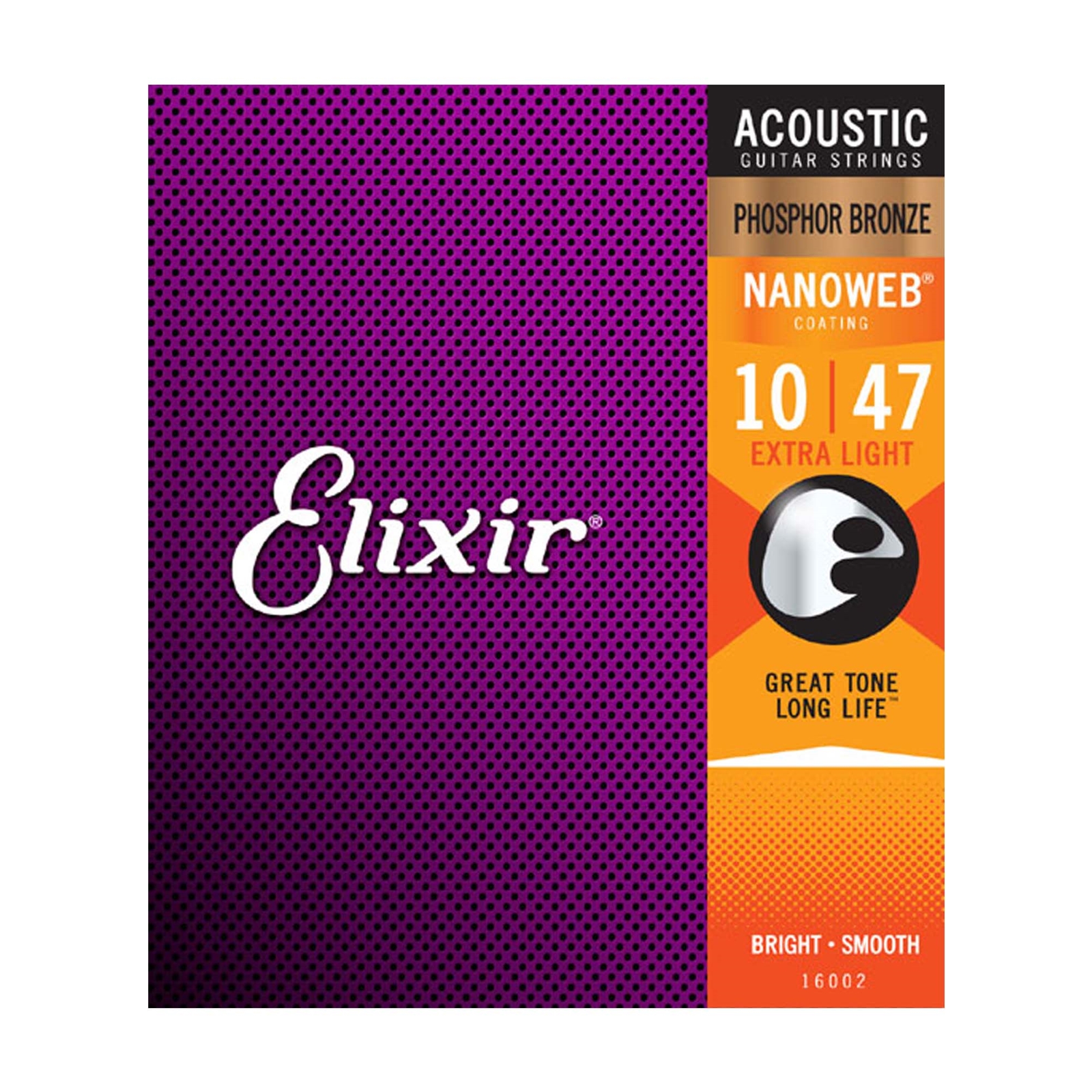 Elixir 10-47 Extra Light Acoustic Guitar String Set