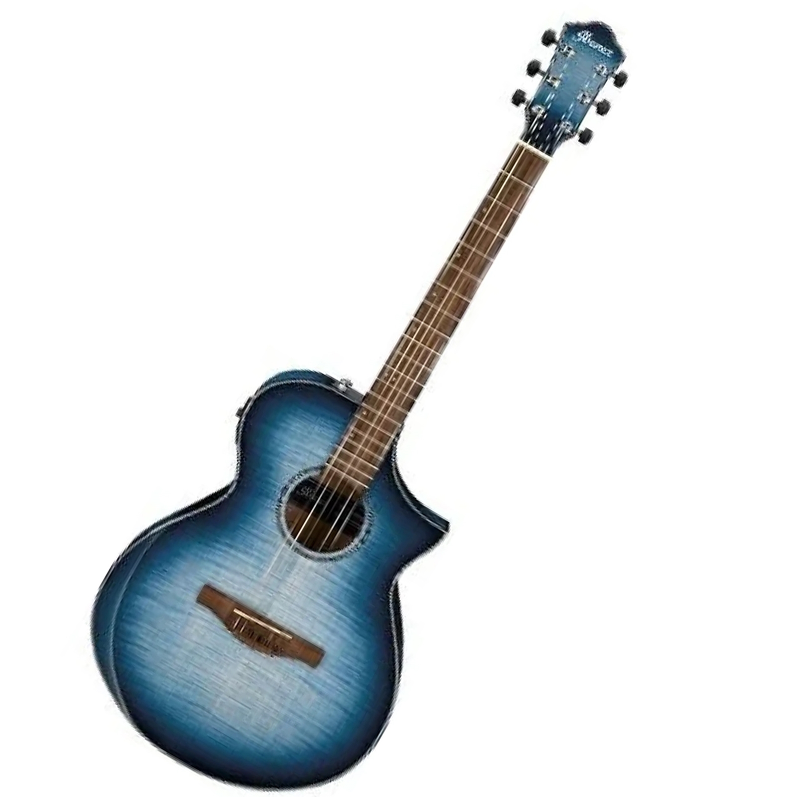 Ibanez AEWC400 Acoustic-Electric Guitar - Indigo Blue Burst