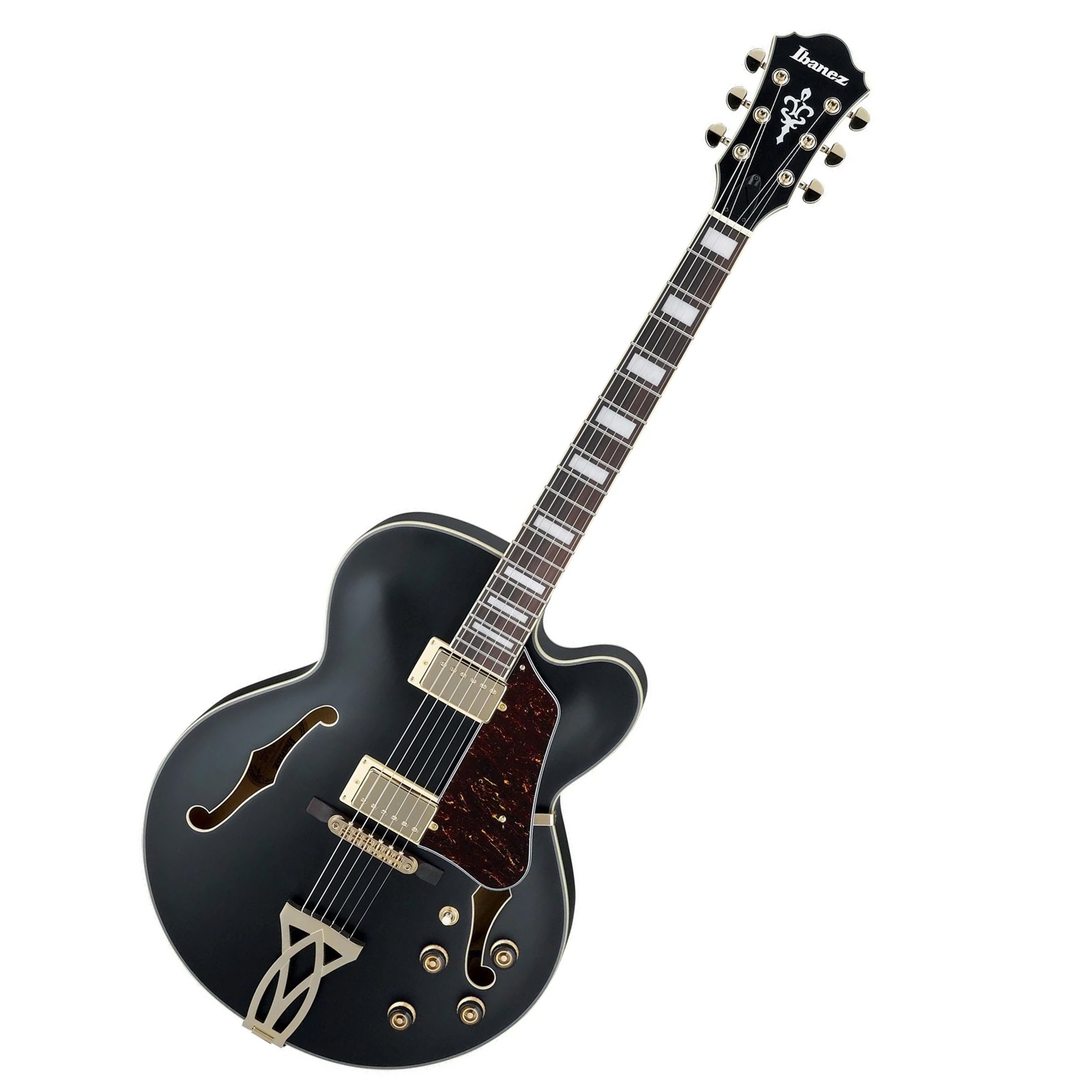 Ibanez AF75G Artcore Hollowbody Electric Guitar - Black Flat