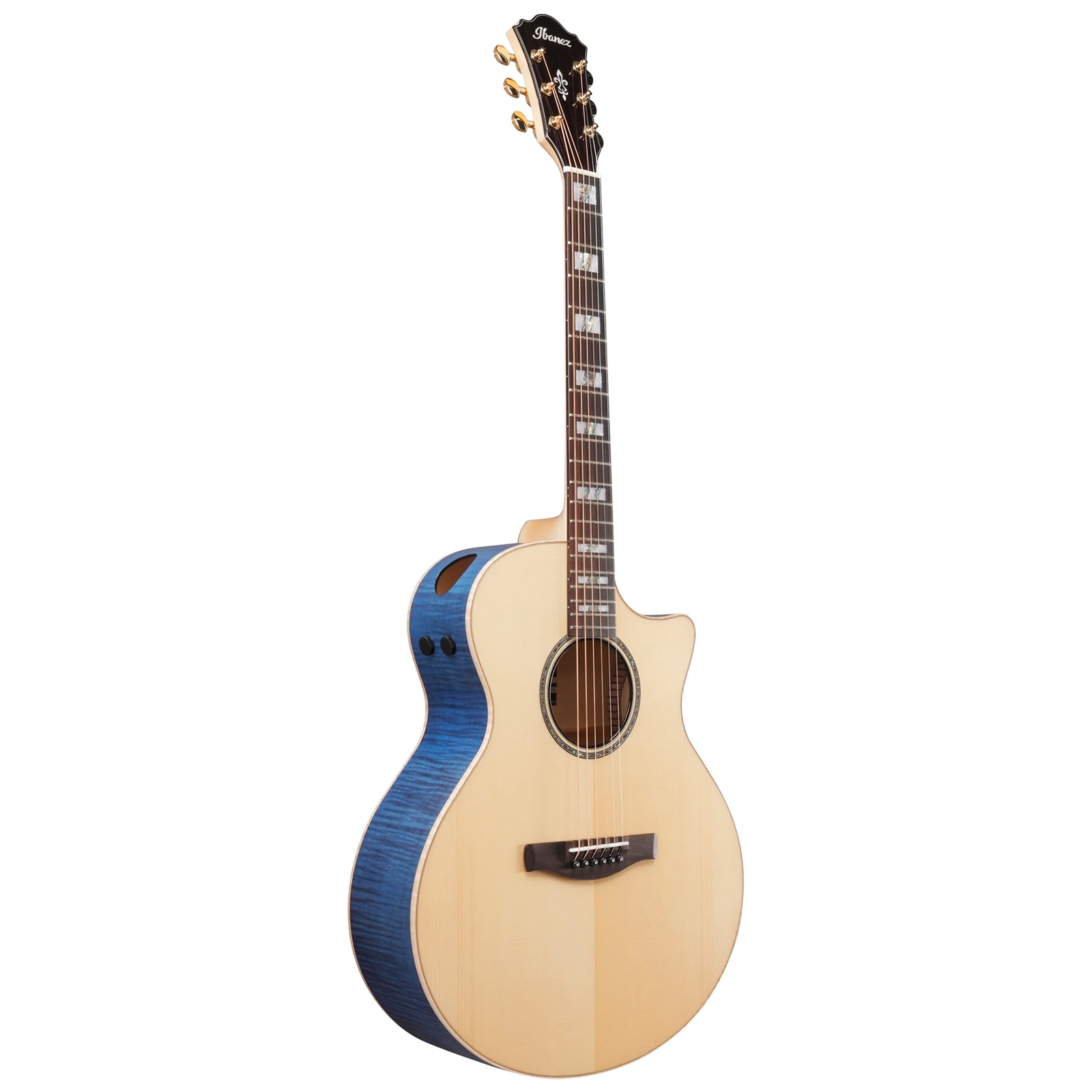 Ibanez AE390NTA Acoustic-Electric Guitar - Natural High Gloss