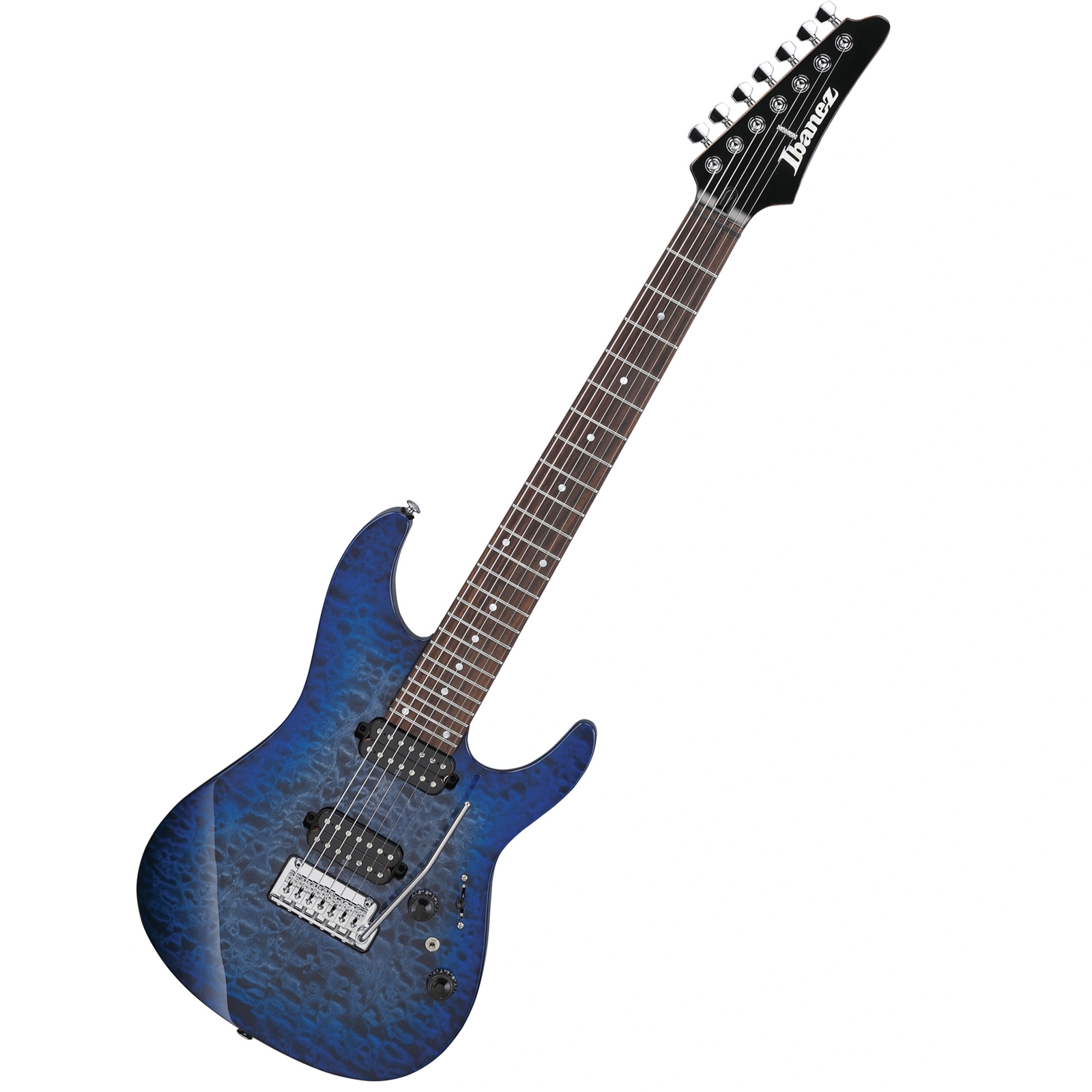 Ibanez AZ427P2QMTUB Premium Electric Guitar - Twilight Blue Burst