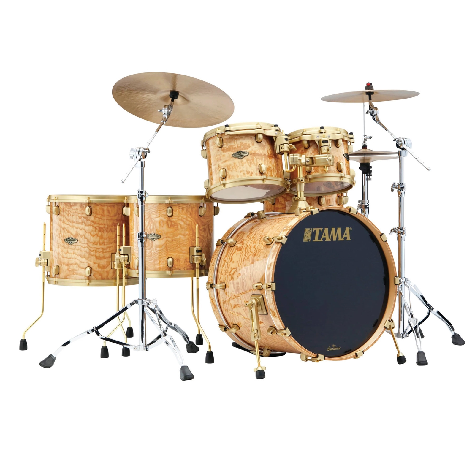 Tama WBS52LGSGTM StarClassic 5-Piece Shell Pack - Gloss Natural Tamo Ash