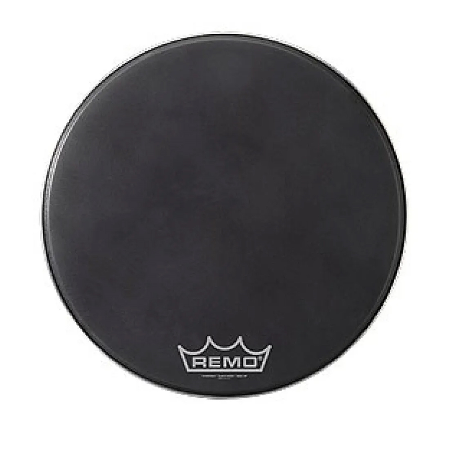 Remo PM-1830-MPMarching Bass Drum Head Powermax Black Suede Crimplock 30"